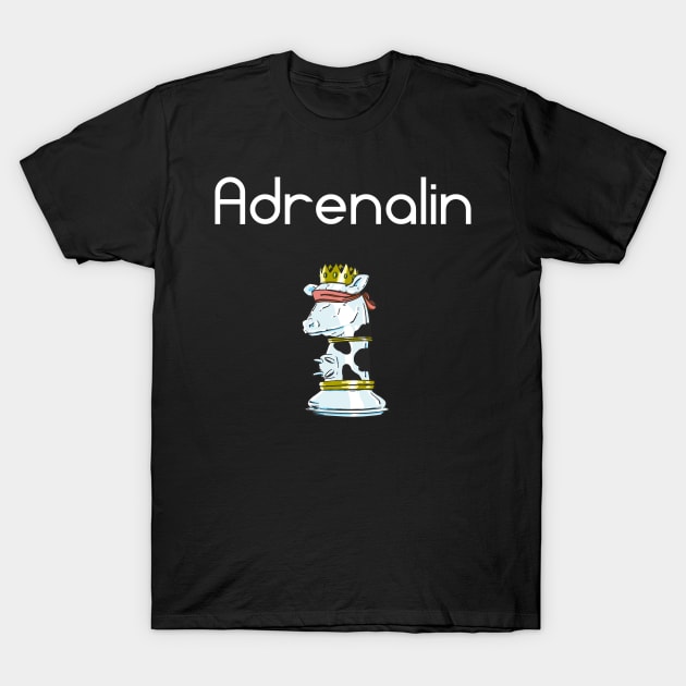 Adrenalin Chess Cow (dark) T-Shirt by adrenalin